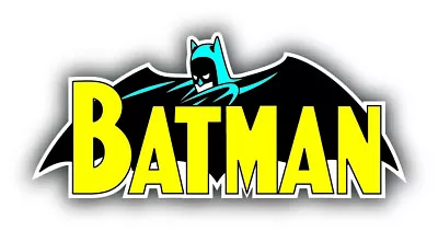 BATMAN HERO LOGO Decal Sticker Comic Dark Knight Colored • $79.99