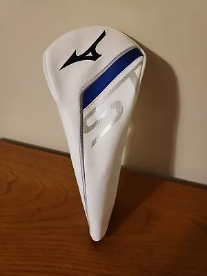 MIzuno Golf ST 5 Fairway Wood Head Cover White Blue Headcover. U • $12.99