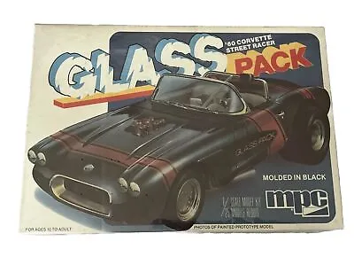 MPC Glass Pack ‘60 Corvette Street Racer 1/25 Scale • $72