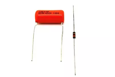 FENDER Esquire Capacitor Orange Drop 0.05uF & Resistor Allen Bradley 3.3K Kit • $14.03