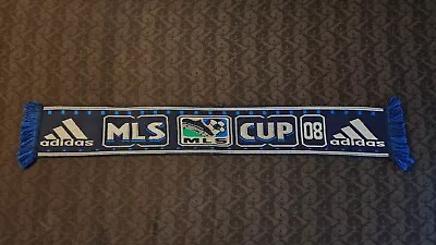 MLS Cup - 2008 - Copa MLS - Adidas Scarf - Black Gray Blue - Great Condition • $20