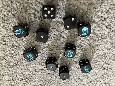 Warhammer 40K Leagues Of Votann Style Dice Pack Of 10 Free P&P • £13