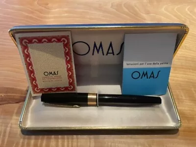 Omas 60-70's Vintage Fountain Pen Brev440022 Used W/Box • $799