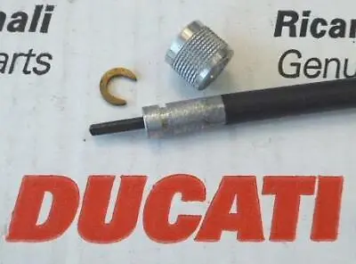 1960's-on Ducati Guzzi Veglia Speedometer Tachometer Cable End Clip And Nut ONLY • $9.99