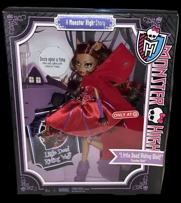 Monster High Clawdeen Wolf Little Dead Riding Wolf Scarily Ever After Doll NIB • $168.88