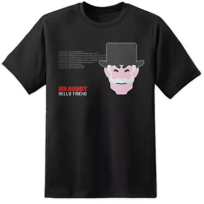 Mr Robot Hello Friend - Hacker T Shirt S-2XL E Corp FSociety Evil Corp Elliot TV • £19.99