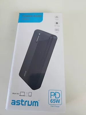 $89 • Buy Power Bank 20000mAh Portable Power Bank - Black 65W Fast Charge