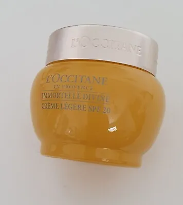 Empty Jar ONLY - L' Occitane Immortelle Divine Cream @EMPTY JAR 50ml • $17