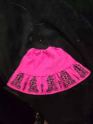 Monster High Replacement Draculaura Picture Day Pink Skirt • $7.99