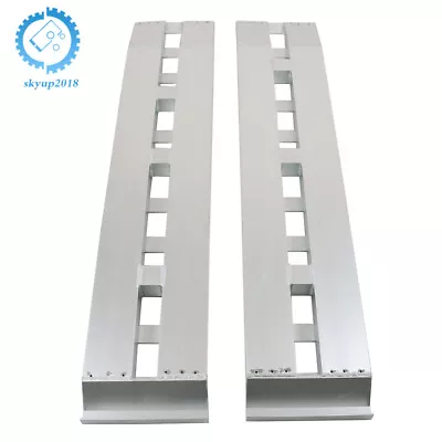 1 Pair 60''x12'' Ramps Aluminum Ramps Car Trailer Truck Hook End 6500Lbs New • $147.49