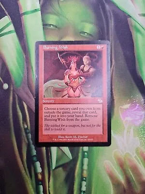 1x Magic The Gathering - Burning Wish - Sorcery - Judgment MTG Light Play UK #2  • $3.64