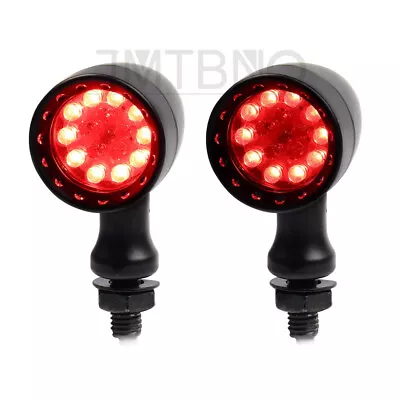For Honda VTX1300C VTX1800C VTX 1800 N Black LED Turn Signals Blinker Lights • $21.08