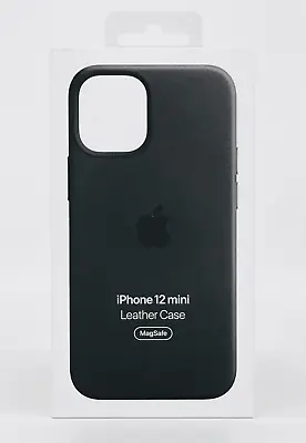 OEM Apple Leather Case For IPhone 12 Mini - Black MHKA3ZMA • $24.99