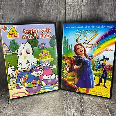 Lot Of 2 Children DVD Movies - Legends Of OZ And Easter With Max & Ruby • $9.95