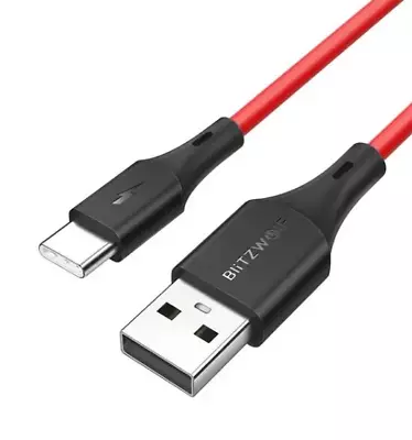 BlitzWolf Quick Charge USB Type-C Cable 6ft/1.8m • $8.99