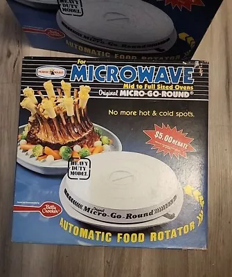Vintage Nordic Ware Micro-Go-Round Wind Up Microwave Turntable Made In USA • $51.99