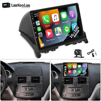 Carplay Car Radio For Mercedes Benz C Class W204 S204 2006-2011 GPS Player 2+32G • $169.99