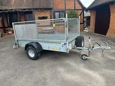 Ifor Williams P7E Trailer With Mesh Sides And Ramp. • £1152