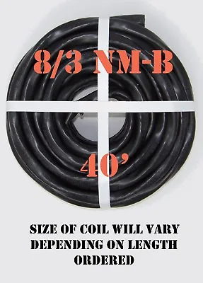 8/3 NM-B X 40' Southwire  Romex®  Electrical Cable • $103.10