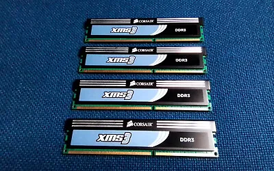 Corsair XMS3 - 8GB (4x2GB) RAM - DDR3-1333MHz DIMM 240-pin - CMX8GX3M4A1333C9 • £17