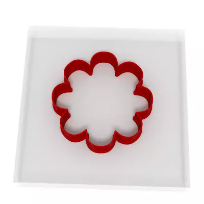 £4.29 • Buy 8CM Flower 3 Cookie Cutter Biscuit Dough Icing Shape Biscuit Cake Floral Petals