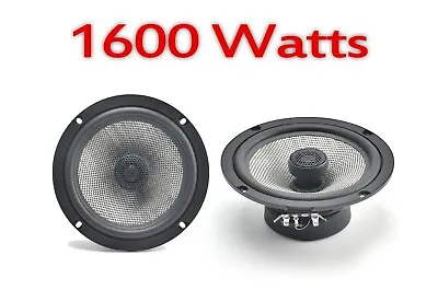 £39.99 • Buy 6.5” 17cm 2 Way Audio Car Van Audio Door Shelf Speakers Pair 1600W FOR Citroen