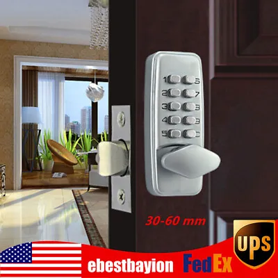 Keyless Deadbolt Digital Door Lock Keypad Mechanical Code Entry Door Home Safe • $46.92