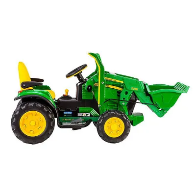 $827.10 • Buy John Deere 12V Electric Farm Loader Tractor Digger Car Kids Children Ride On Toy