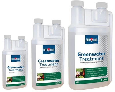 £11.95 • Buy Bermuda Greenwater Pond Algae Treatment Clears Cloudy Green Water