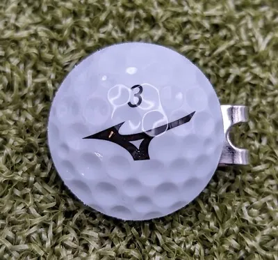 Mizuno Real Golf Ball Marker With Magnetic Hat Clip • $15.95