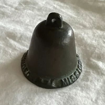 Rare Antique Vintage San Gabriel Mission  Souvenir Bronze Bell • $37.50