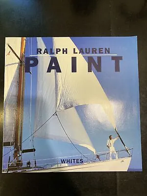 Ralph Lauren Paint Whites Vintage Color Chart Catalog Brochure Booklet • $19.99