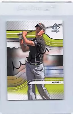 2012 SP Authentic Golf #14 Mike Weir Signed Auto *J8951 • $3