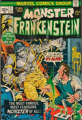 Frankenstein #1  1/73 - Origin Of Frankenstein’s Monster - READ DESCRIPTION! • $30