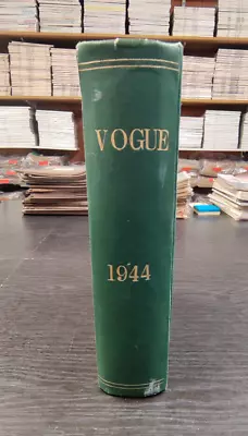 VOGUE Bound Volume: January - December 1944 (All Covers Included) • $744.77