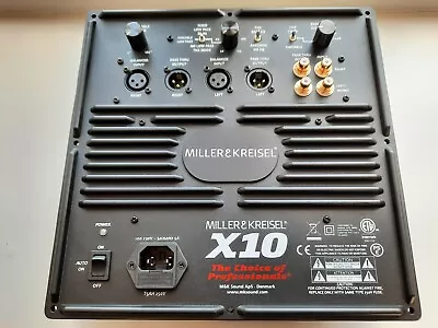 Miller & Kreisel M&K X10 Subwoofer Amplifier Control Plate • £250