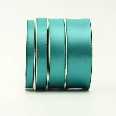 £4.39 • Buy -Satin Ribbon 10 Metre Rolls 6mm, 10mm, 16mm, 25mm Wide 27 Colours