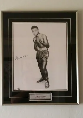 Muhammad Ali Autographed 16  X 20  Photo Framed To 22  X 28  - Steiner Authentic • $809.95