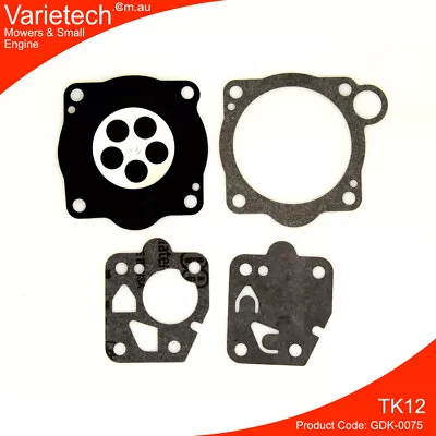 Teikei Replacement TK12 Gasket & Diaphragm Kit Fits ZENOAH / KOMATSU G5K • $10.95