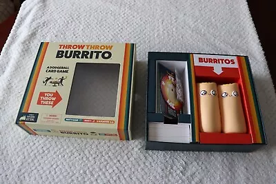 EXPLODING KITTENS: Throw Throw Burrito Party Game • $24