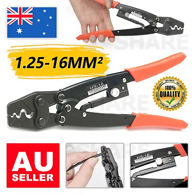 $16.95 • Buy 1.25-16mm² Cable Battery Lug Anderson Plug Crimping Crimper Tool Bare Terminal