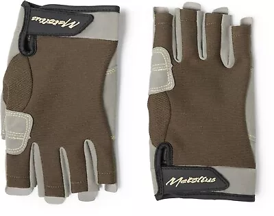 NEW! Metolius Talon 3/4 Belay Gloves TALO010 Color Grey/Olive Size X-Large • $19.95