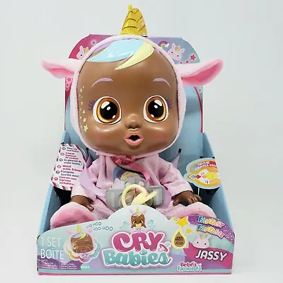 $49.34 • Buy Cry Babies Jassy Unicorn Doll Pacifier Real Water Tears Baby New