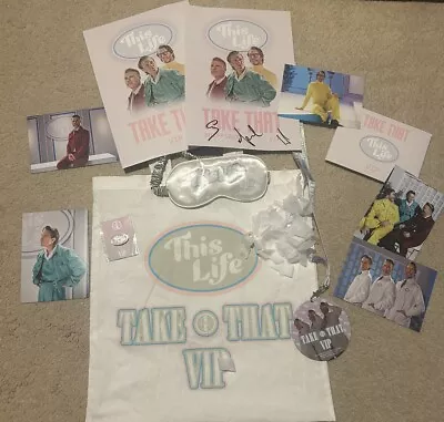 Take That This Life On Tour 2024 VIP Tour Memorabilia Merchandise. Opening Night • £30