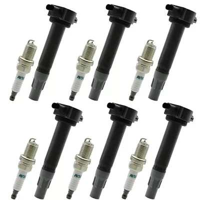 6pcs Ignition Coil + Spark Plug Kit For 2006-10 Chrysler 300 Dodge Charger UF502 • $55.88