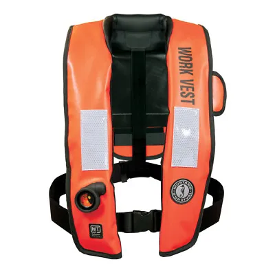 Mustang HIT Inflatable Work Vest - Orange - Automatic/Manual [MD318802-2-0-202] • $352.99