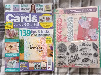 Simply Cards & Papercraft Magazine Issue 179 Brand New Free Gift Inside • £4.99