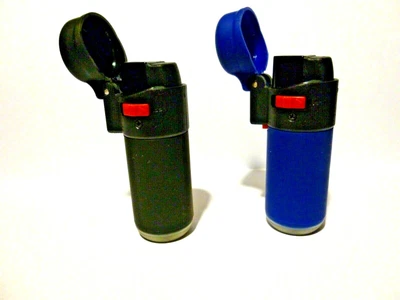 £4 • Buy Zenga  Windproof Rubber Jet Turbo Blue Flame Tank Refillable Windproof 2 Colours