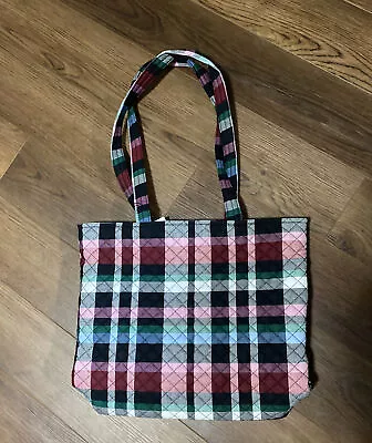 Vera Bradley Tote Bag Pattern: Ribbons Plaid NWT • $36