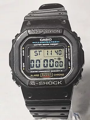Casio G-Shock Modules(1545 ) DW-5600E Black New Battery Digital Watch • $32